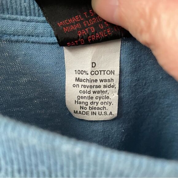 Vintage 80s Single Stitch Diamond Dust Native American Indian Horse Tshirt L - Picture 8 of 9